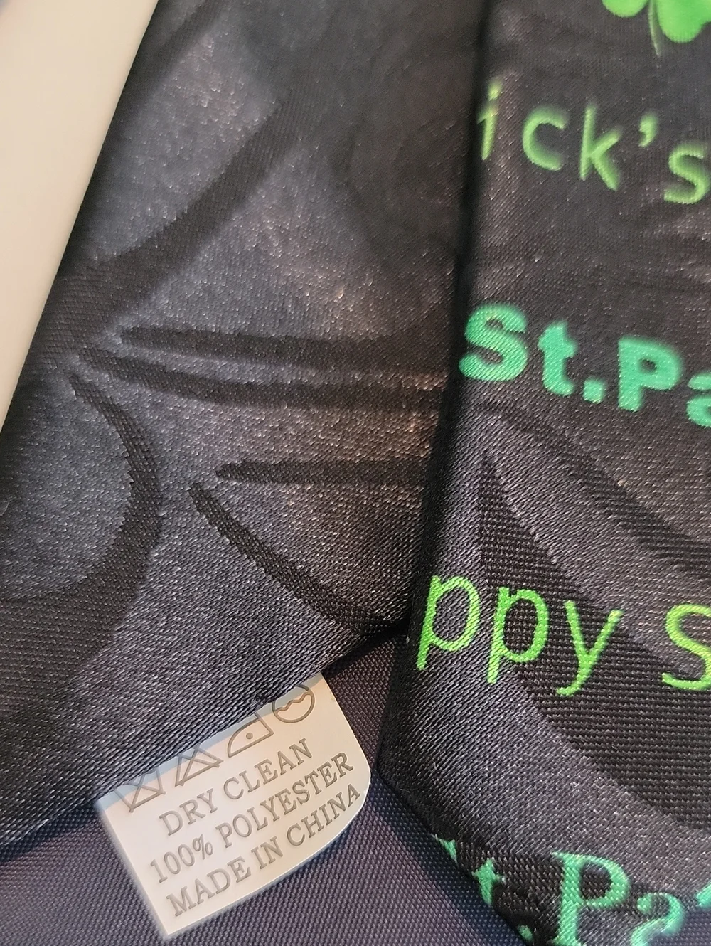 HAPPY ST. PATRICK'S DAY MEN'S NECKTIE